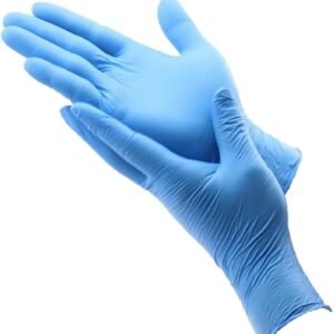 nitrile examination gloves